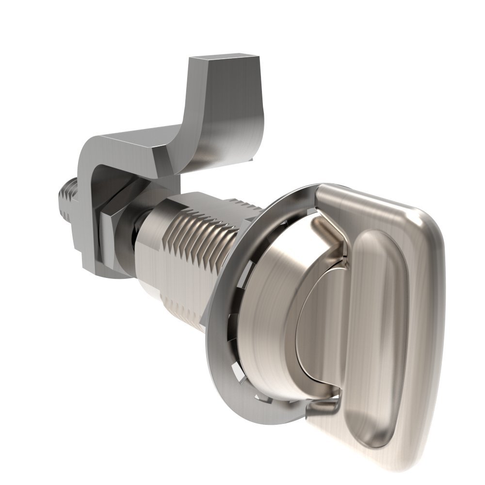Serrure à compression étau Southco E3-17-12 à grand bouton commande manuelle en acier inoxydable