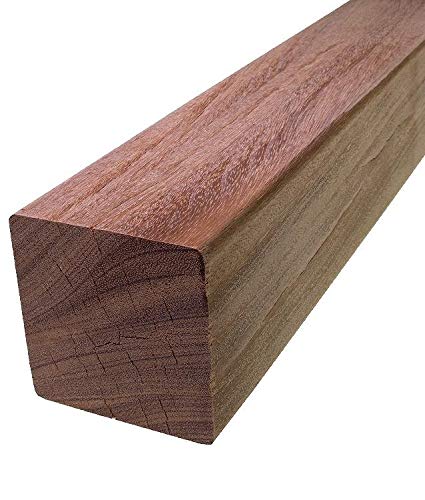Vigas de madera dura.