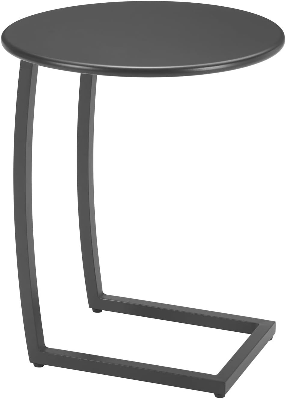 HomeStock Black Accent End Table - Modern Living Room Side Table