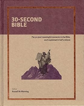 Hardcover 30-Second Bible Book