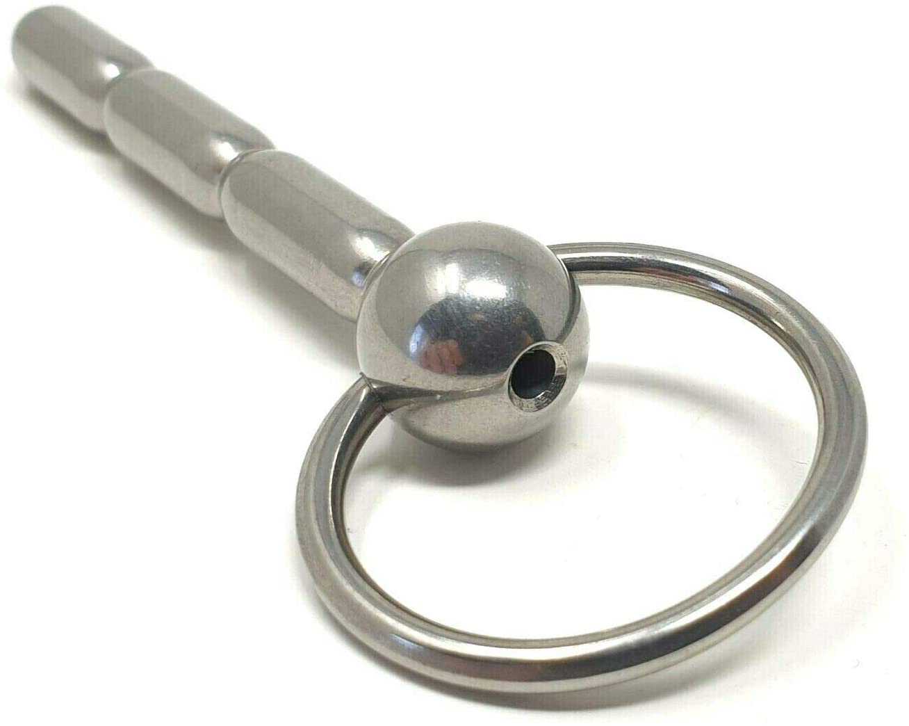 Bondage Masters Urethral Sounds Penis Plug Bulbed Shaft & Thru Hole