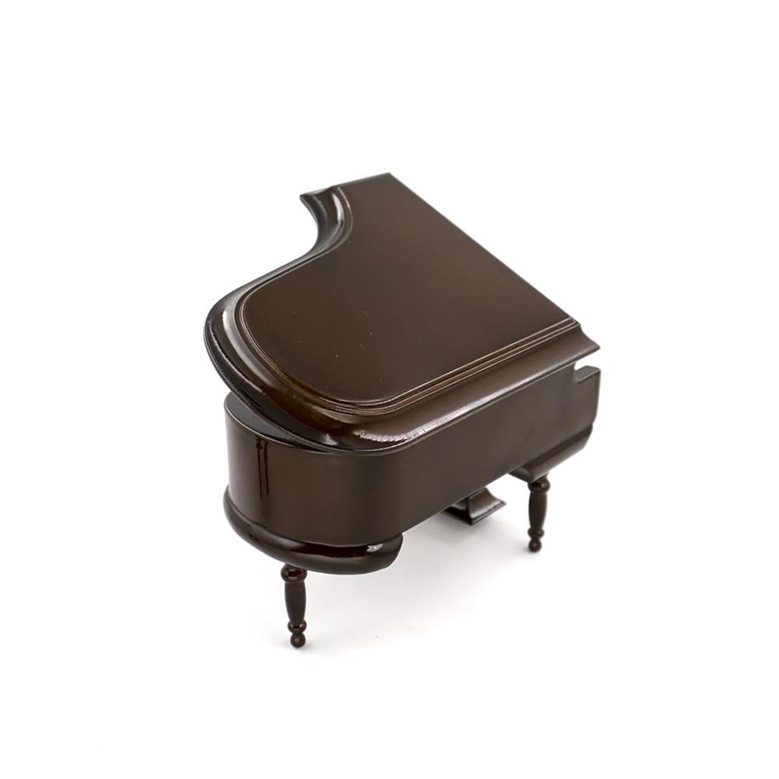 ornamenti per strumenti musicali Modello Di Pianoforte A Coda In Miniatura In Legno Con Sgabello Mini Accessori Per Strumenti Musicali (Size : 14x11x13cm)