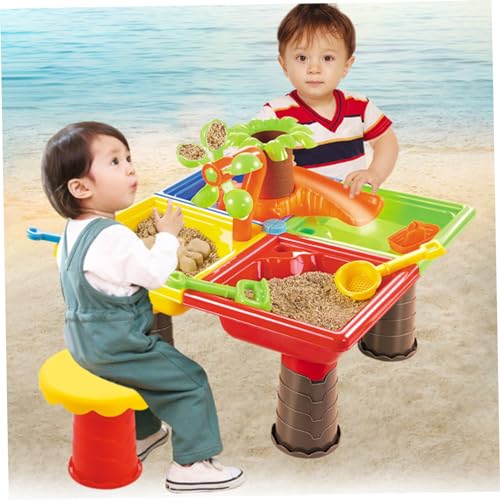 Table à eau jouet sensoriel ABS de sable développement enfant intérieur extérieur - 3