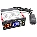 Produktbild RUIZHI STC-3028 Digitaler Temperatur Feuchtigkeitsregler Thermostat mit Temperatur Feuchtigkeitssensor Sonde 10A Heizung Kühlung Befeuchten Entfeuchten Feuchtigkeitsregler (110-220 V)