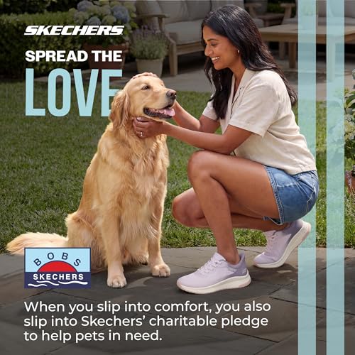 Image of Skechers Womens Hands Free Slip-ins Bobs Squad 4 - Staple Look