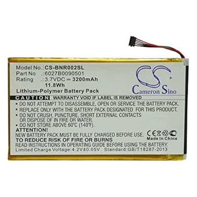 VINTRONS 1250mAh Replacement Battery For Barnes & Noble Nook EReader