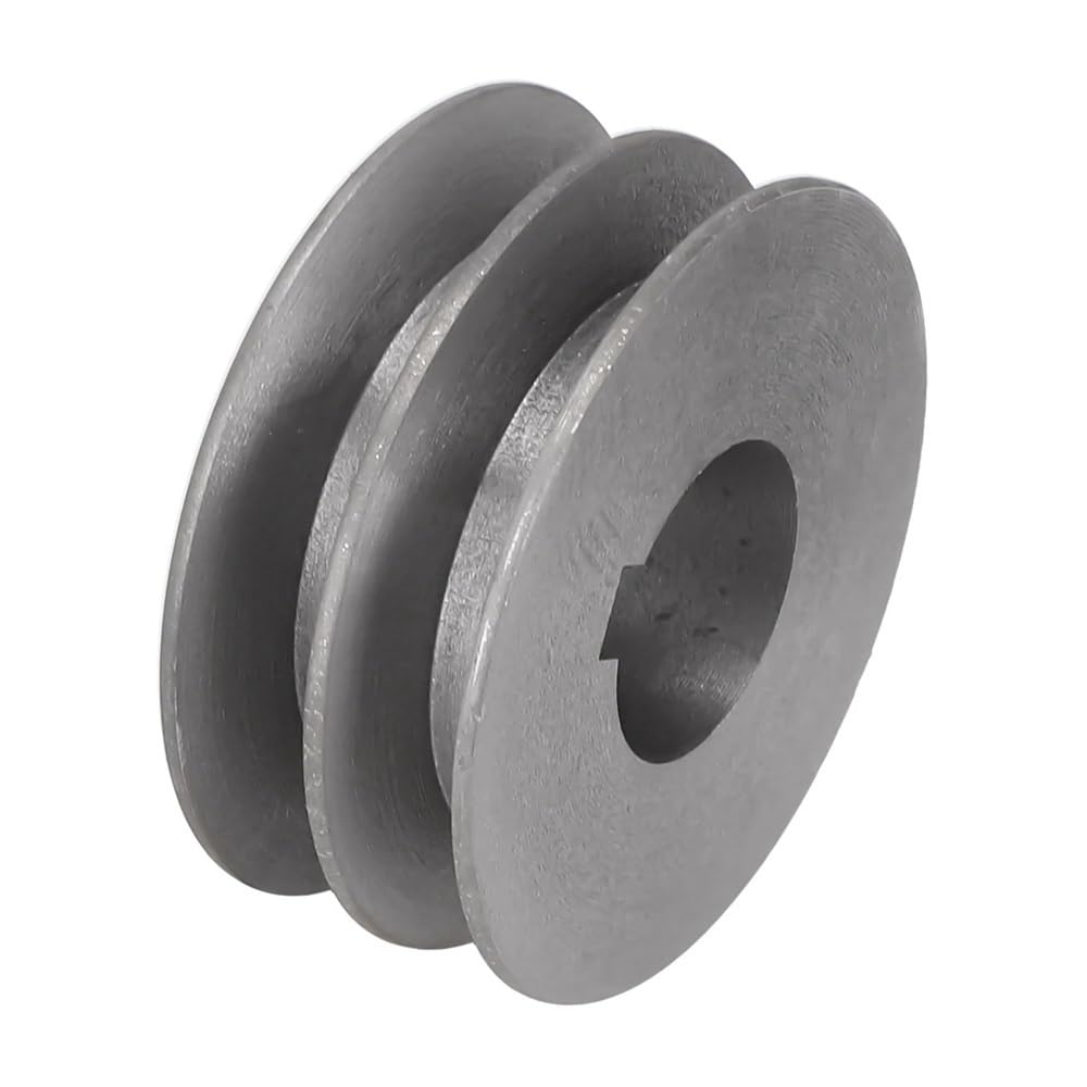 Puleggia a doppia scanalatura ad alta resistenza for utensili elettrici - Puleggia con scanalatura a V in ghisa, 1 pz | 83x30x28mm