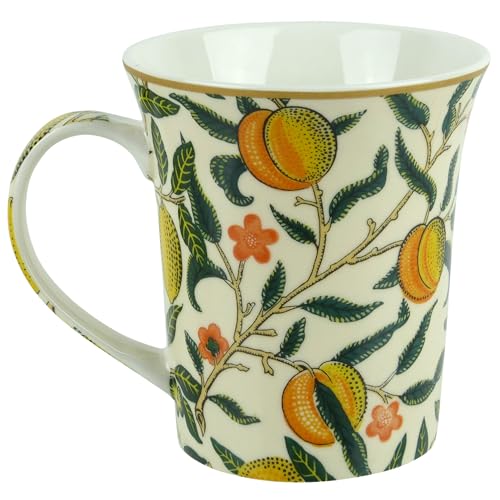 The Leonardo Collection William Morris owoce zestaw 2 chińskich kubków w pudełku prezentacyjnym 260 ml pojemność 266 ml