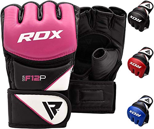  RDX Maya Hide Cuir MMA Gants Entrainement Art ...