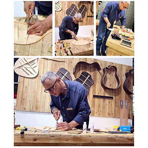 Guitars Fretted Instruments Guitar Guitar Veneer Electric Box Xylophone Electrician 41 inch Professional Playing Guitars (Color : Wood Color Size : 1034012CM) - Les Beatles, Paul McCartney, John Lennon, RIngo Starr, George Harrison Guitars Fretted Instruments Guitar Guitar Veneer Electric Box Xylophone Electrician 41 inch Professional Playing Guitars (Color : Wood Color Size : 1034012CM) – Image 3