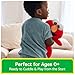 GUND Sesame Street Official Oh So Snuggly Elmo Plush, Plush Muppet, Sensory Toy, Sesame Street Stuffed Animals for Babies and Infants, Red, 12.5”