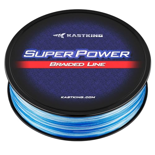 Image of KastKing SuperPower Braided Fishing Line - Abrasion Resistant Braided Lines - Incredible Superline - Zero Stretch - Smaller Diameter - A Must-Have!