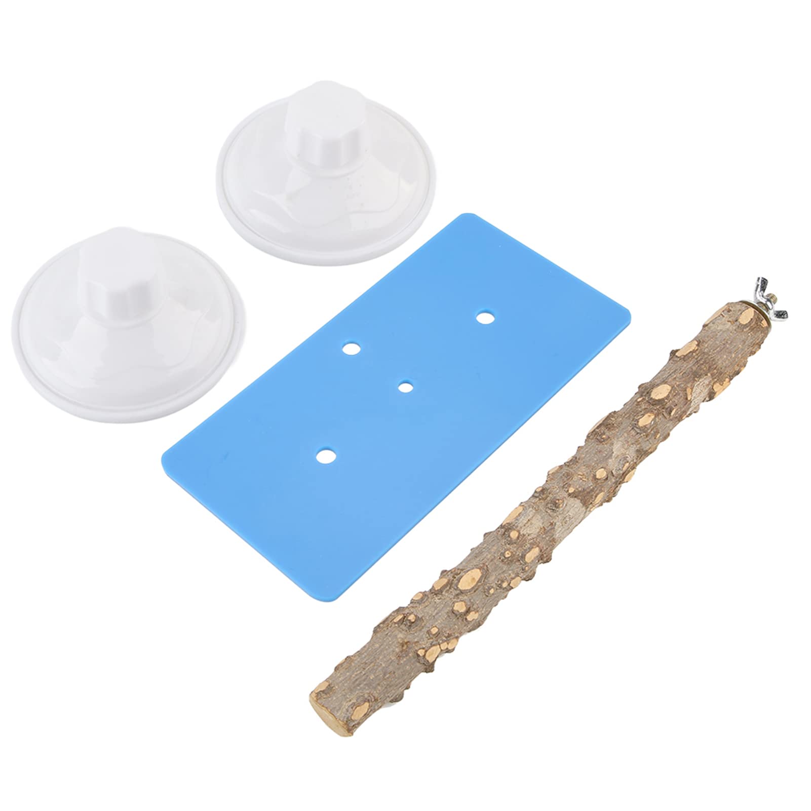 Soporte para pájaros de pared sin taladro que ahorra espacio en casa