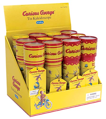Curious George Tin Kaleidoscope - Only One Included #TOP1