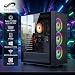STGsivir Desktop-PC, Desktop-PC, Ryzen 7 5700G bis zu 4,6 GHz, 16 GB DDR4, 1 TB SSD, WiFi 6, BT 5.0, RGB-Lüfter x3, Windows 11 Pro