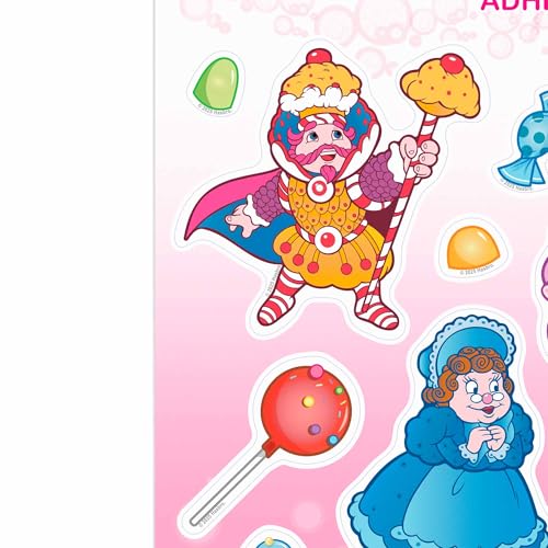 Image of Hasbro Candy Land Adhesive Vinyl Decals - Fun Candy Land Stickers with Lord Licorice, Gramma Nutt, Gloppy and More, 1 Pack (9 Count)