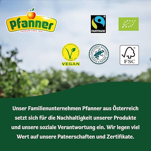 Pfanner Zero Sirup Ice Tea Wildkirsche (1 x 57 ml) – Zuckerfreier Getränkesirup für 8 L Eistee – kalorienfrei & ohne Zucker – Pfanner Eistee Geschmack 6