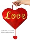 AMFIN® Red Heart Pinata, 24 Inch, Valentine's Day, Wedding, Anniversary, Engagement, Bridal Shower, Baby Festival gallery image
