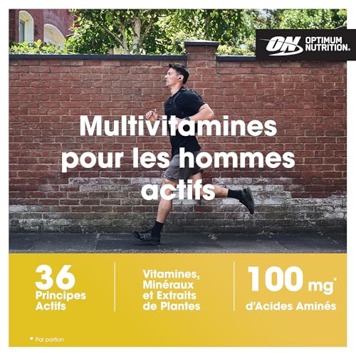 Optimum Nutrition Opti-Men Multivitamines, 180 Comprimés, Cure de 2 Mois – Image 4