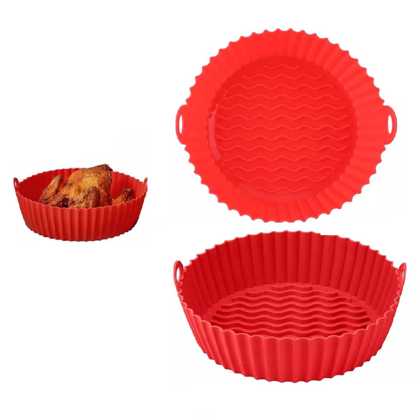 Buy Sileni Air Fryer Silicone Baking Tray 7.5inch, Air Fryers Silicone