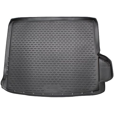 Novline MAT026 Custom Fit Black Boot Liner Floor Tray To Fit Land Rover Freelander 2 2006 - 2014 Cover