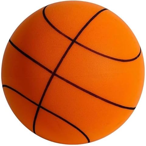 tropame Silent Basketball,2024 Latest Foam Basketball Indoor Training Ball, New Dribble Dream Silent Basketball Quiet Bounce Basketball, Easy Grip Silent Ball The Handles ， Indoor Training Foam Bal1 Cover