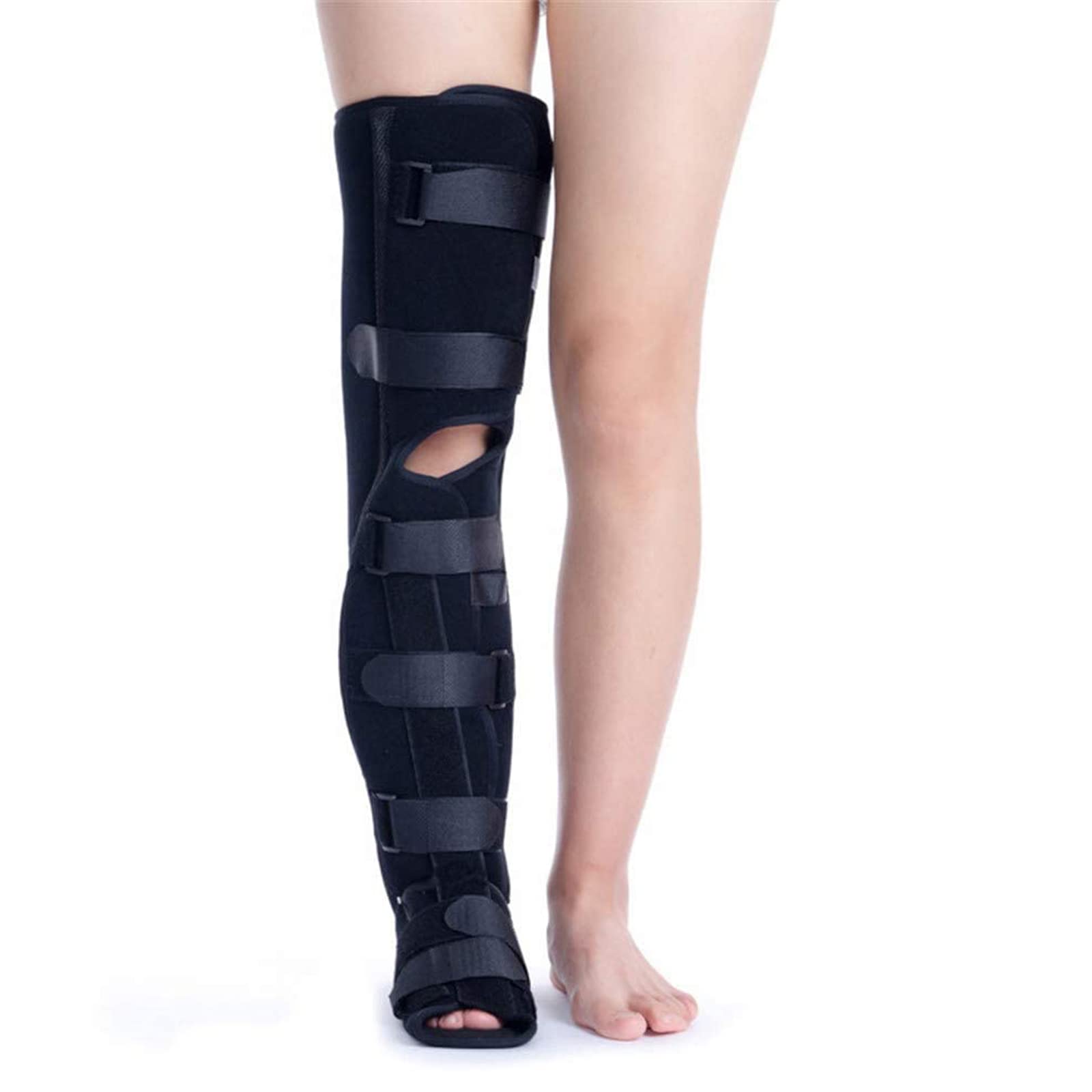 NGDFGR Leg Brace Ankle Support Adjustable Leg Support Strap Ankle Brace Ankle Fraure Fixator,M