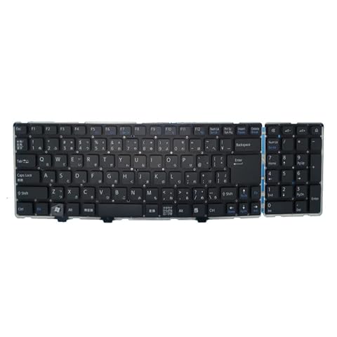 Laptop Keyboard for Sony VGN-AW 3010BE21-203-G 92600465 Japanese JP JA Black Without Frame
