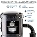 Prolux CV12000 Black Central Vacuum Cleaner Power Unit with Powerful 2 Stage Motor and HEPA Filtration