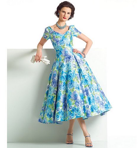 Vogue Patterns V2903 Misses'/Misses' Petite Dress, Size Fw (18-20-22) #TOP4