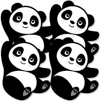 Party Like a Panda Bear - Birthday Party Essentials - Set of 20