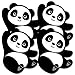 Party Like a Panda Bear - Decorations DIY Baby Shower or Birthday Party Essentials - Set of 20