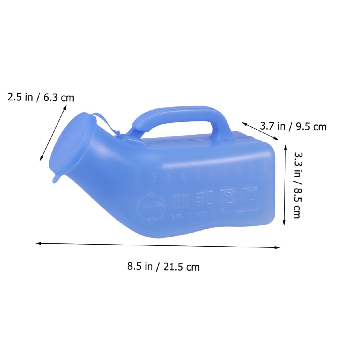 balacoo 2Pcs Cartoon Travel Urinal for Unisex Car Toilet Leak Portable Pee Bottle for Camping and Design