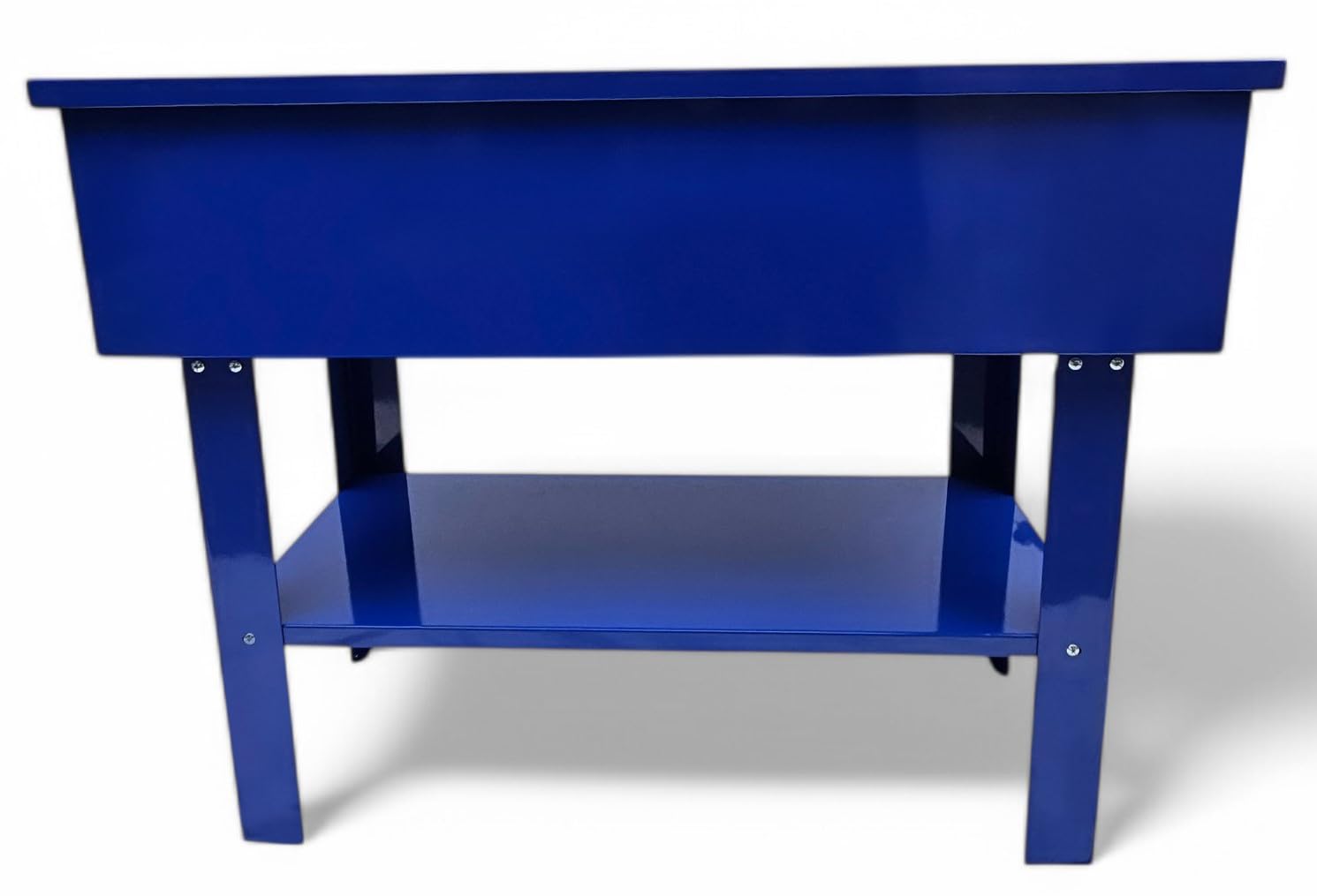 Teilewaschtisch 150L mit 230V Pumpe, mobil, für Werkstatt & Industrie