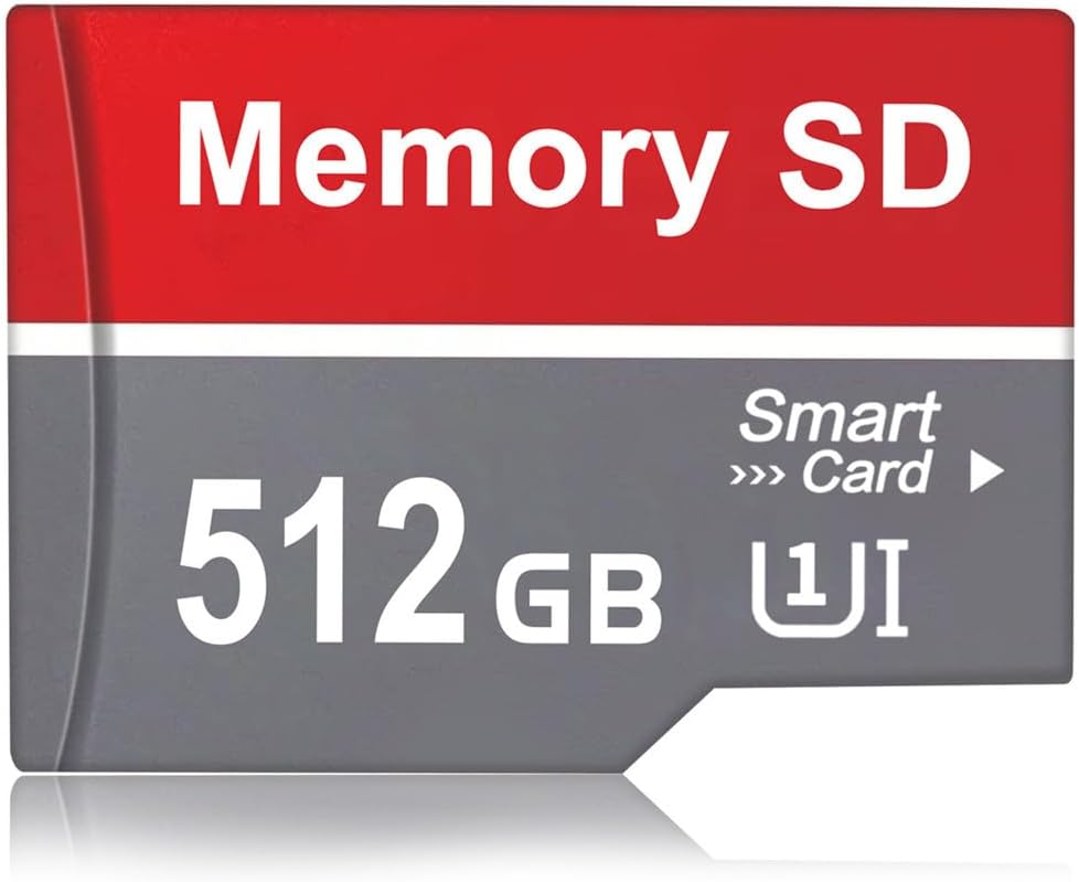 phildant SD Card 512GB Large Capacity Memory Card 512GB High Speed TF