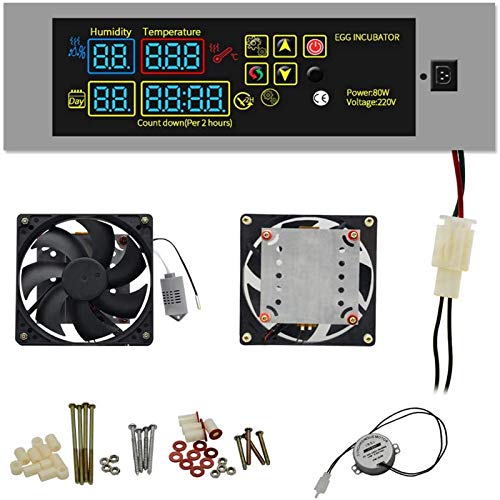 HTMC-5 Mini-incubator-controller, digitale temperatuur- en vochtigheidsregelaar voor gevogelte eieren