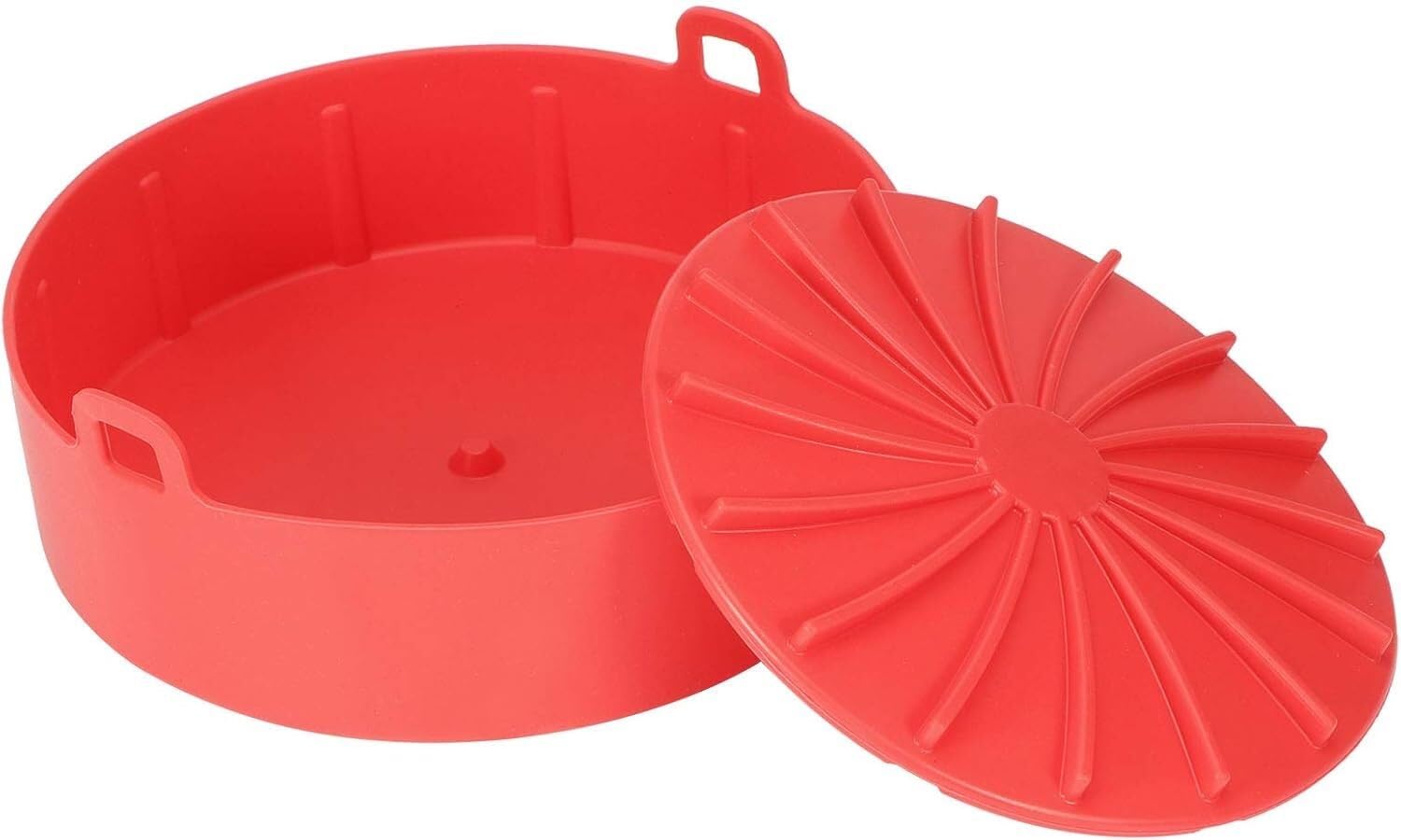 Silikonowa mata do pieczenia, wielokrotnego użytku, nieprzywierająca mata do ciasta i chleba, wkładka do kosza frytkownicy powietrznej do grillowania, gotowania i pieczenia, 1 opakowanie
