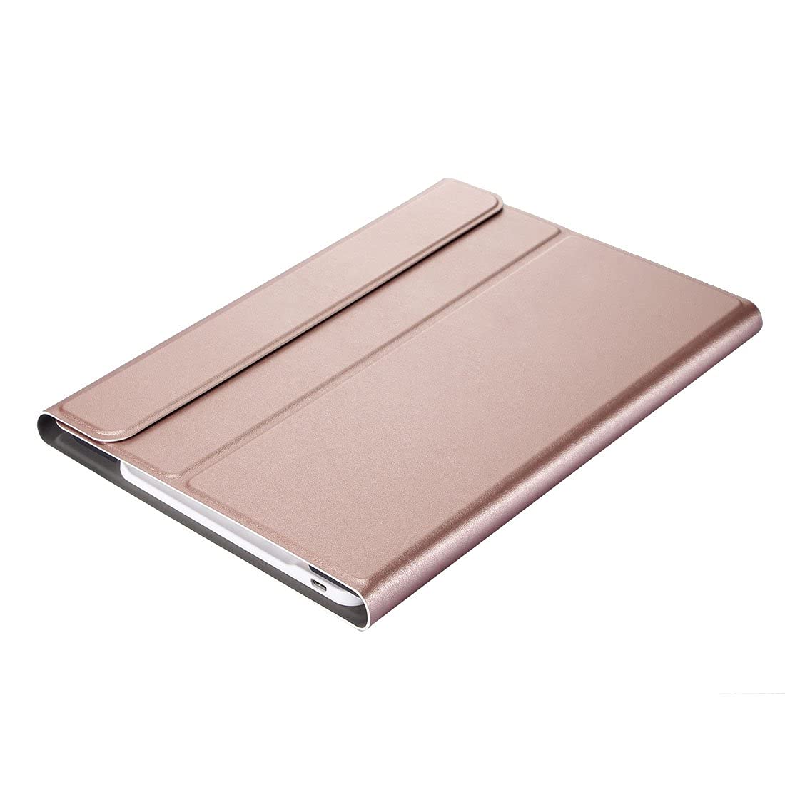 Étui clavier rétroéclairé pour Samsung Galaxy Tab S6 Lite 2024/2020/2022, avec porte-stylet magnétique sans fil pour modèle SM-P620/P625/P610/P613/P615/P619 (or rose)