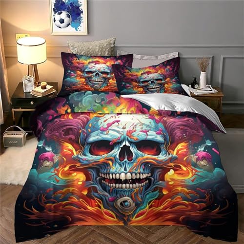 Housse de couette microfibre hypoallergique douce lit serpent rose 3d - 6