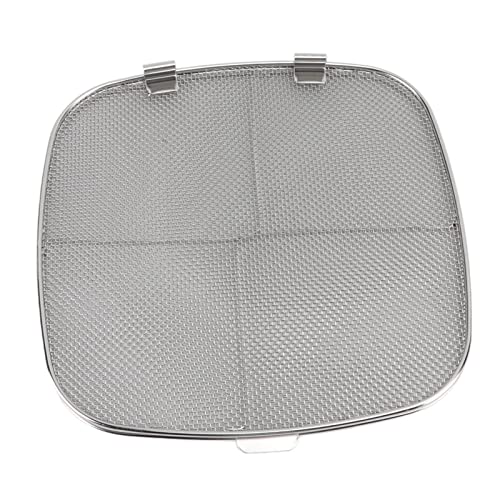 Accesorio protector de acero inoxidable para freidora de aire y barbacoa ovalada 4