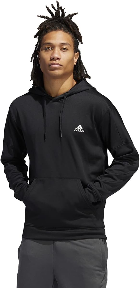 adidas Black Pullover Hoodie (Large)