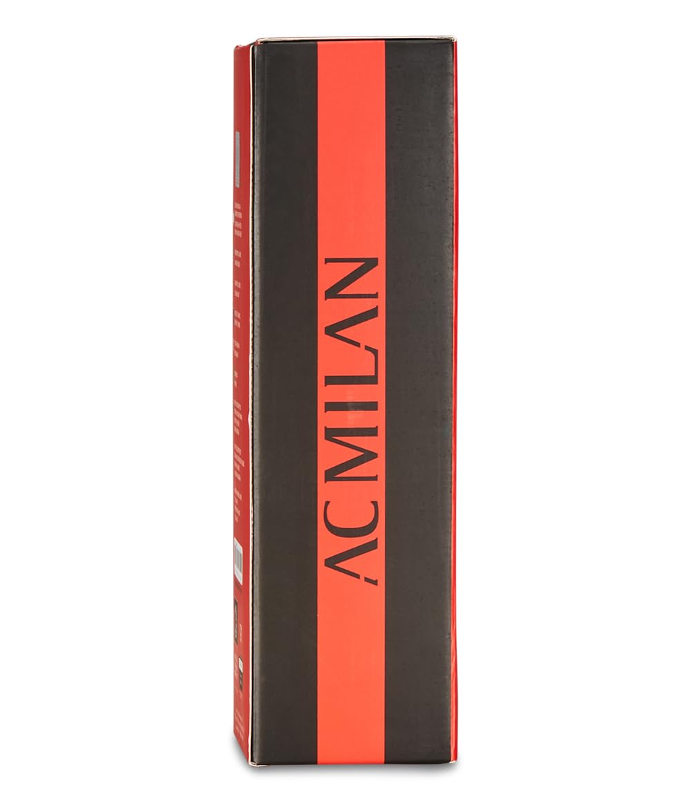 Seven A.C. Milan Football Bottle, Black Red, Insulated Stainless Steel Water Bottle, No BPA Indoor Outdoor - Image 4