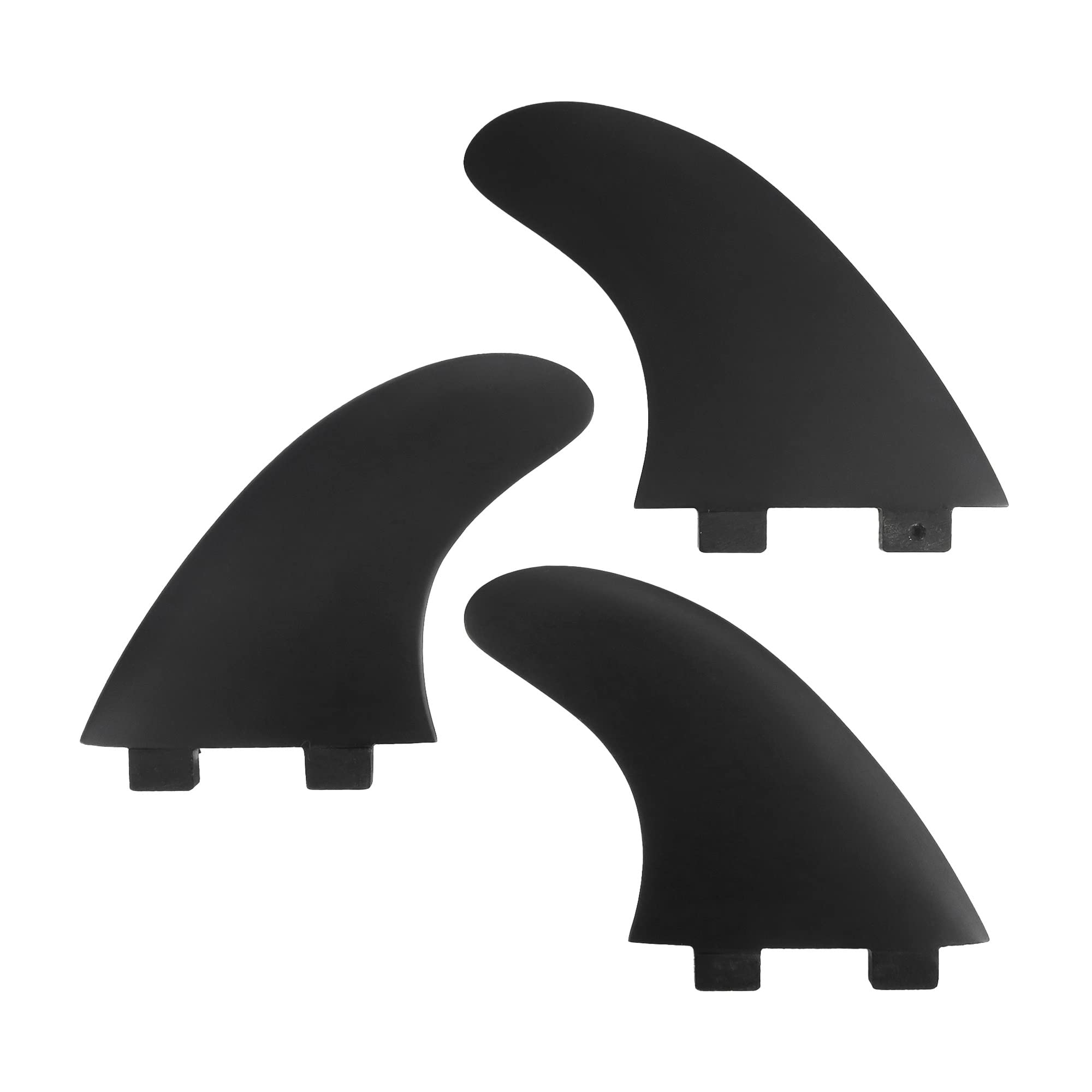Surfboard Fin Thruster Fins Surf Shortboard for Surfing for Paddle Board(D-1)