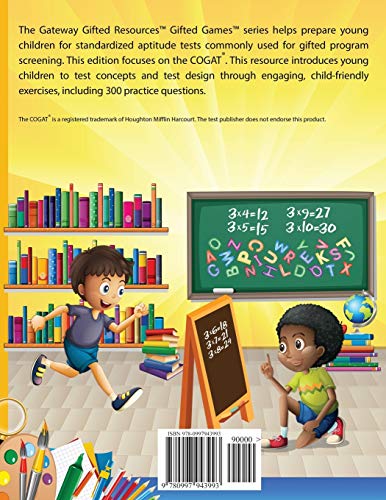 Gateway Gifted Resoures Resources, Gateway Gifted Cogat Test Prep Grade 2 Level 8: Gifted And Talented Test Preparation Book - Practice Test/Workbook For Children In Second Grade thumb #1