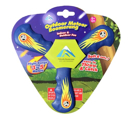 Comet And Meteor Boomerang 2 Pack - Comes With One Outdoor Meteor Boomerang And One Indoor Comet Boomerang #TOP4