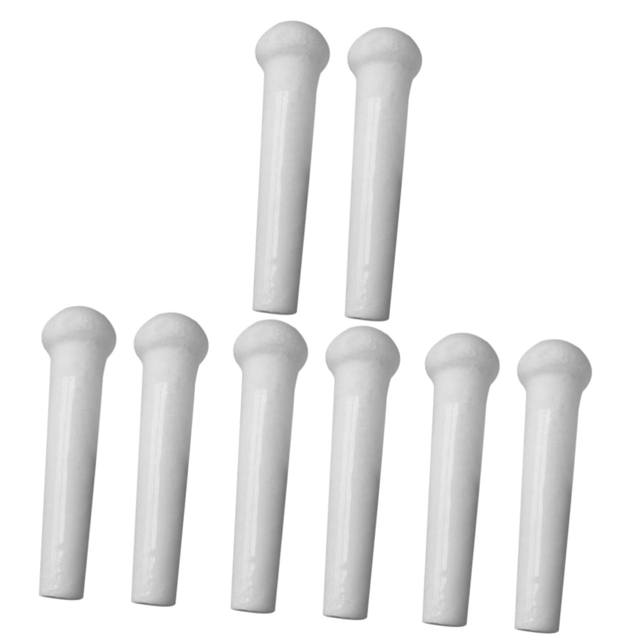 PRETYZOOM 8piezas Pestillo De Cerámica Para Machacar y Especias Utensilio De Cocina Ergonómico y Para Doméstico y Profesional