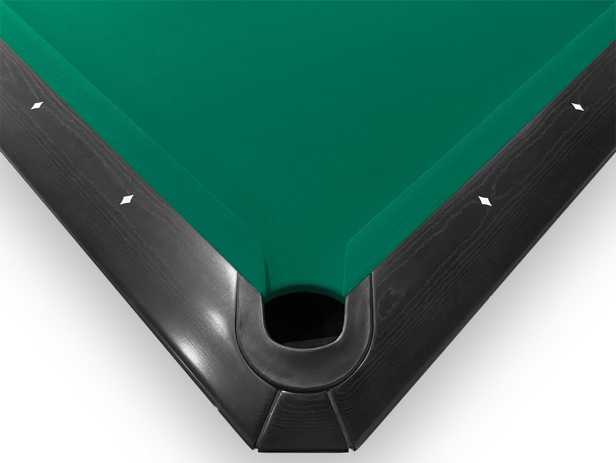 Simonis 860 Pool Table Cloth Replacement Kit for Tables Includes Precut Bed and Rail Cloth, Horsehair Brush, Spots, and Chalk (Multiple Colors)