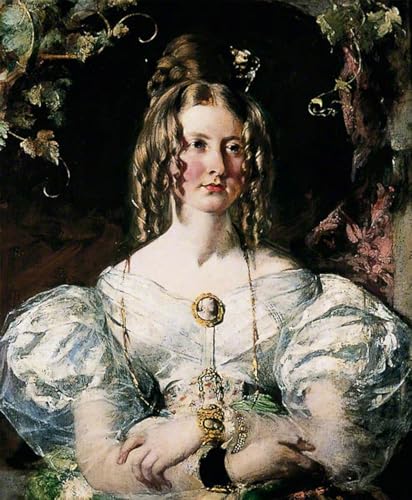 Tableau Miss Elizabeth Potts William Etty pour décoration bureau