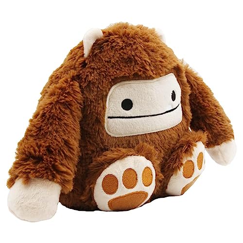 5.9inch Bigfoot Plush Toy Adorable Big Foot Plushie Cute Monster Stuffed Animal Doll, Brown, 5.9 inches - Image 3