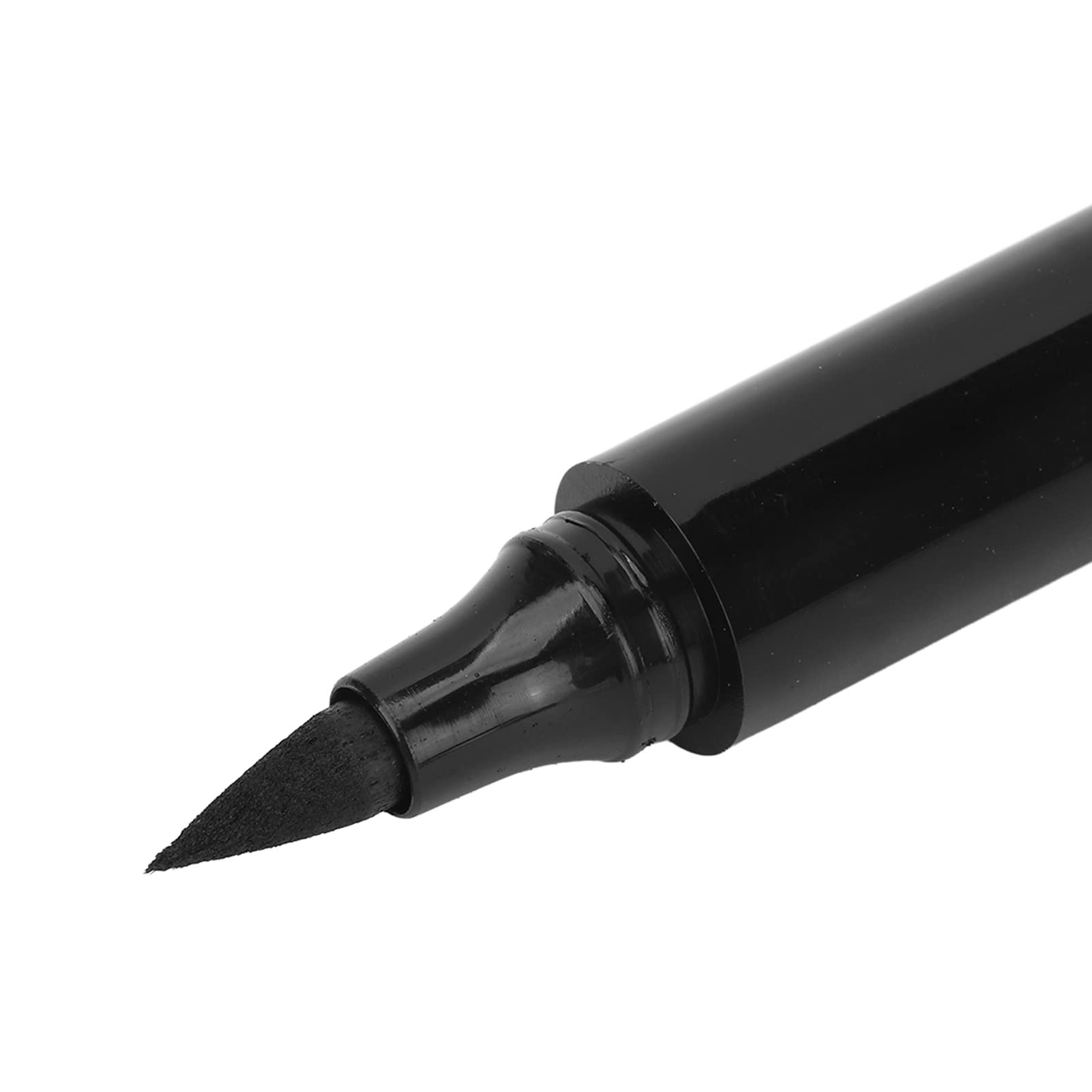 Penna per lo Styling del Barbiere, Colorazione Impermeabile Nera a Lunga Durata 2 in 1 Matita per Barba per Uomo per Salone